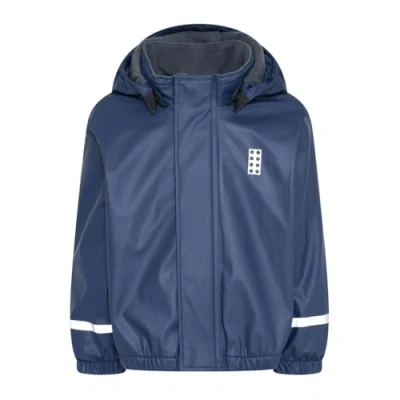 Image of Lego Wear Unisex_Baby Lwjunin Gefüttert Rain Jacket, Dark Navy, 92