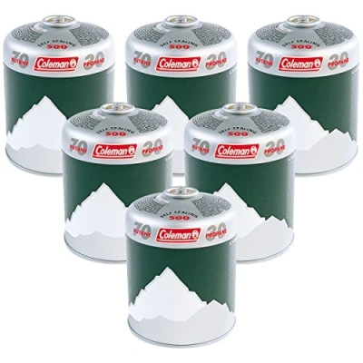 Image of Coleman Cartridge C500 Value 6Pack Gas Canister Camping stove