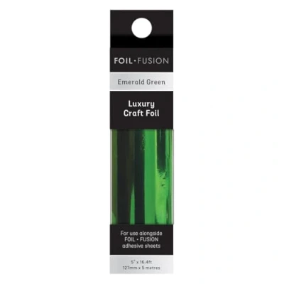 Image of Tonic Studios Foil Fusion 127mm x 5m Luxury Craft (Emerald Green)