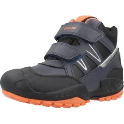 Image of Geox J New Savage BOY B A Sneaker, 10 UK Child Blue