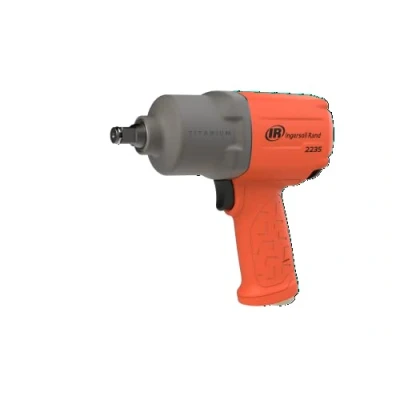 Image of Ingersoll Rand 2235TIMAX O 1/2&quot; Air Impact Wrench, 1350 ft lb Torque, Titanium Hammercase, Friction Ring Retainer, Pistol, Orange