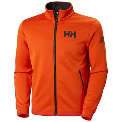 Image of Helly Hansen Mens Hp Fleece 2.0 Jacket, Patrol Orange, L EU
