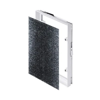 Image of Tiled Magnetic Access Panel Control Hatch Inspection Service Door Caches Locks Bathroom, Kitchen Point. (Magnetic Catches Kit)