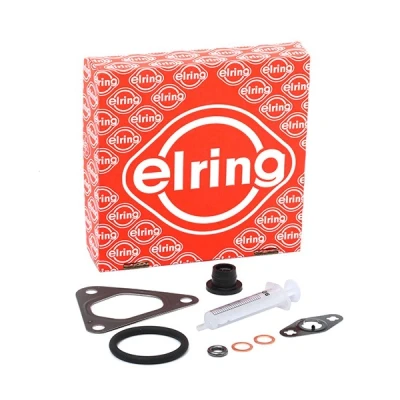 Image of 05080308AA, 6110960099, 6110960399, 6110960599, 6110960799 Mounting Kit, charger ELRING 715.740 with gaskets/seals MERCEDES BENZ: Sprinter 3 T Van