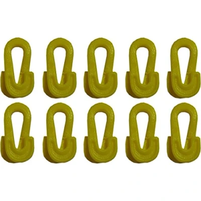 Image of Football Goal Net Easy clips Soccer Sports Goals Nets Secure/fast Clip Yellow