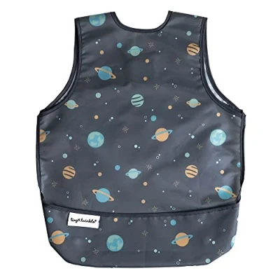 Image of Hoiyen Mess Proof Baby Bib Waterproof Toddler and Apron Machine Washable PFAS BPA Free