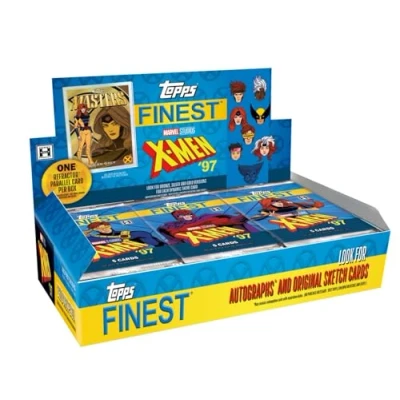 Image of 2025 Topps Finest Marvel X Men &#039;97 Trading Cards Hobby Box
