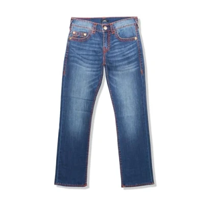 Image of True Religion Men&#039;s Ricky Super T No Flap Jeans, Corvus Dark Wash, 28