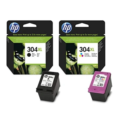 Image of HP 304XL Black &amp; Colour Ink Cartridge