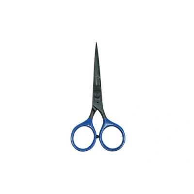 Image of Kingfisher Fly Fishing Tying Razor Scissor, 5in Blue