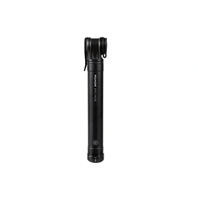 Image of Topeak Road 2Stage Mini Cycle Hand Pump features an innovative pressure selector, Black