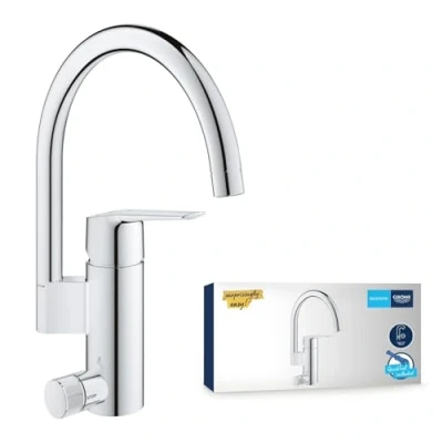 Image of GROHE Start 2021 Single Lever Sink Mixer Tap 1/2 Inch Chrome 30495001