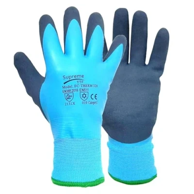 Image of Waterproof Thermal Work Gloves Superior Grip Coating Insualted Liner for Outdoor Cold Weather Car Cleaing Gardening Fishing Multi Purpose (XL / 10)