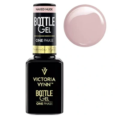 Image of VICTORIA VYNN UV LED NAIL EXTENSION NEW BOTTLE GEL ONE PHASE NAKED NUDE 15ML