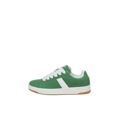 Image of Jack &amp; Jones Jfwmiles Suede Sneaker Trainers, Men&#039;s, Size: 6, Verdant green Pu