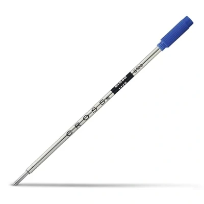 Image of CROSS Ball Pen Refill Standard Broad Blue 8100 Original Universal Ballpoint in with Nib