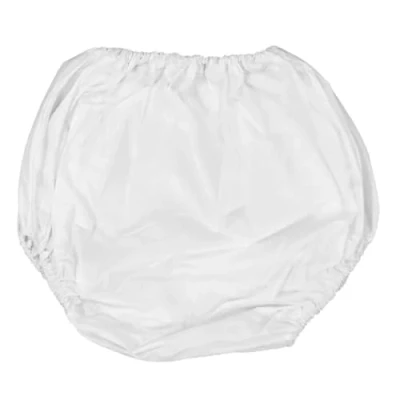 Image of Junior Joy Waterproof Pants, for Baby and Toddler, Protective, 100% PVC, Suitable Toddlers Over 31lbs, Pack of 3 White