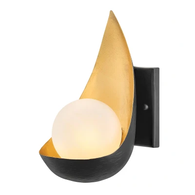 Image of Lisa McDennon by Hinkley Ren 1 Light Wall Black, Gold