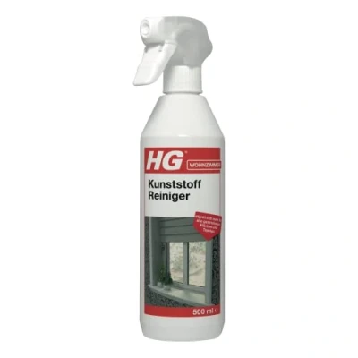 Image of HG Plastic Intensive Cleaner, Pack of 2 (2 x 500 ml) A Cleaner for Fast, Effective Cleaning Plastics All Types