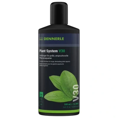 Image of Dennerle Plant System V30, 500 ml Fertilizer for Large, Demanding Planted Aquariums