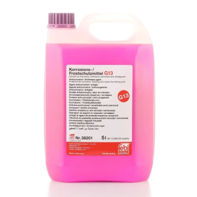 Image of BBR012A8FA2, G001005, G00110032, G0011V8A, G011A8CA9 Antifreeze FEBI BILSTEIN 38201 VW TL 774 J, G13 purple 5l 38(50/50) AUDI: Q3, A5 B9 Coupe, Q5