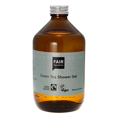 Image of Fair Squared Zero Waste Organic Green Tea Shower Gel 500ml