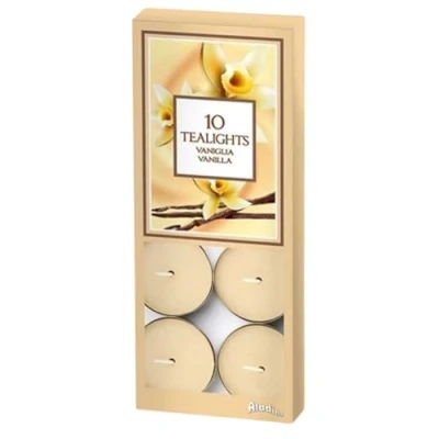 Image of Marco Paul Scented Tea Lights Light Candles 4 Hour Candle Tealights Long Burn Lasting Tealight