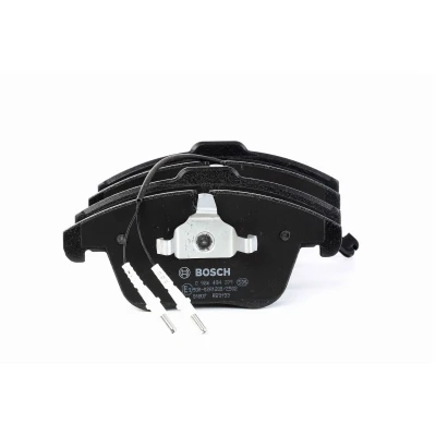 Image of 1610103780 Brake pad set BOSCH 0 986 494 371 Low Metallic incl. wear warning contact with anti squeak plate, piston clip PEUGEOT: 508 I Saloon