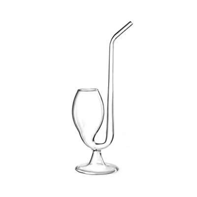 Image of Brandy Pipe in Gift Box Port Pipe, Sipper Unique Glass for Full Flavour Appreciation