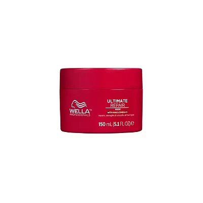 Image of Wella Professionals Ultimate Repair Hair Mask for Damaged Hair, With AHAs and Omega 9 to Rebuild Strengthen Metal Purifier Technology Detox the 150 ml