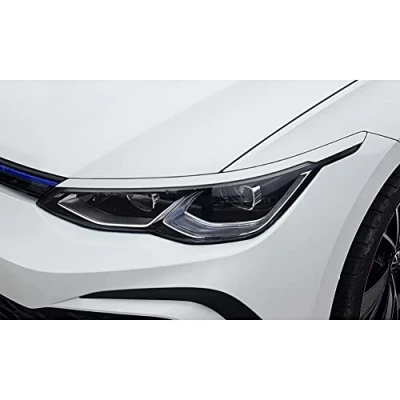 Image of RDX Racedesign RDSB178 Head light spoilers compatible with Volkswagen Golf VIII (CD) 2020 (ABS)