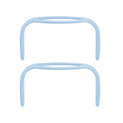 Image of MAM Hold My Bottle Handles, Pack of 2, Compatible with Wide Range Bottles and the Trainer Bottle, New Baby Feeding Essentials, Blue