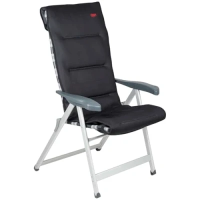 Image of Crespo Chair cover Air Deluxe 128x53 cm Black/Grey