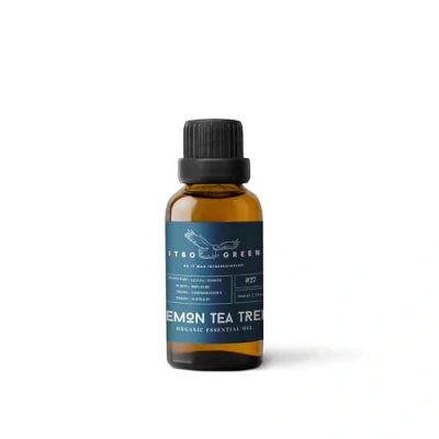 Image of 100% Organic Lemon Tea Tree (Australia) Essential Oil Pure &amp; Natural 30ml 1oz Aromatherapy Topical Household Uses Therapeutic Grade Straight from Farm