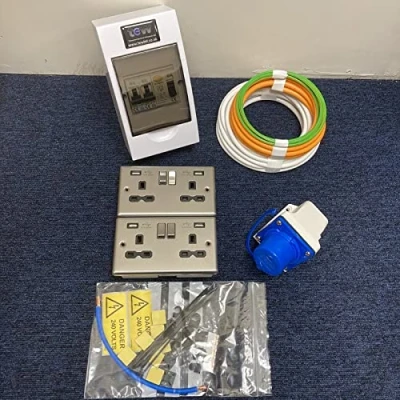 Image of TEW 240V Mains Electric Hook Up Installation Kit Campervan Motorhome Conversion 15