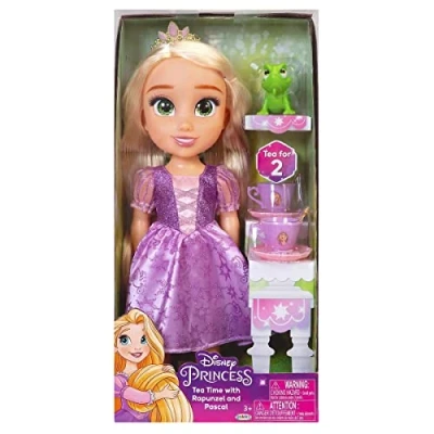 Image of Jakks Disney Princess Doll Tea Time with Rapunzel and Pascal