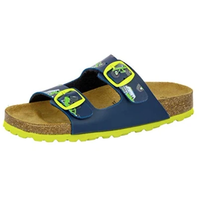 Image of Lico Unisex Kids Bioline Motru Mules, Blue, 12 UK