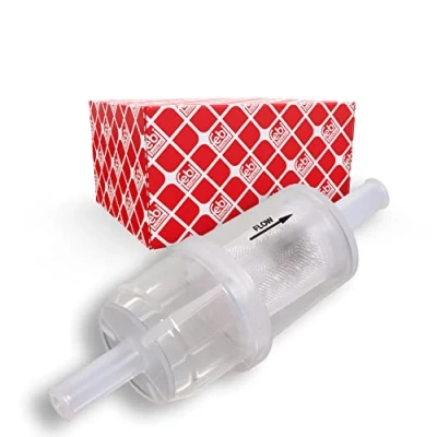 Image of 01178753, 01178754, 8121918050900 Fuel Filter FEBI BILSTEIN 26822 In Line MERCEDES BENZ: UNIMOG