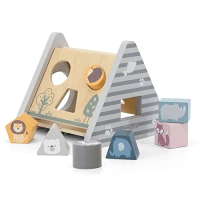 Image of NCT 44007 PolarB Shape Sorter &amp; Gear Play
