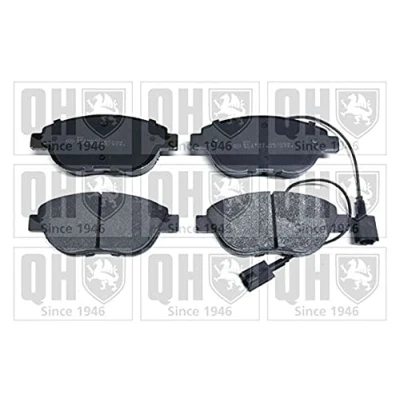 Image of 5741585, 5743721, 71770086, 77366530 Brake pad set QUINTON HAZELL BP1853 FIAT: Grande Punto Hatchback, 500 C Convertible, BRAVO 2