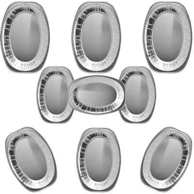 Image of MARENT Aluminium Foil Mixed Platters for Parties, Buffets &amp; Entertaining 3 x Large, Medium Small Freezer, Oven Safe