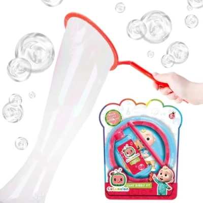 Image of Toyland® Cocomelon Giant Bubble Making Kit Create Huge Bubbles Outdoor Toys Garden Games