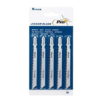 Image of UK Drills Jigsaw Blades for Wood Set of 5 T101D