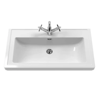 Image of Iflo 800MM Shaker Modular Furnitre Basin CBM505