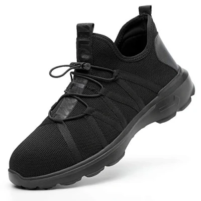 Image of Safety Work Shoes Men Women Steel Toe Puncture Proof Protective Breathable Light Comfortable Sneakers