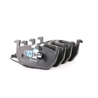 Image of 5Q0698151C, JZW698151AS Brake pad set BREMBO P 85 137 PRIME LINE Ring incl. wear warning contact with piston clip without accessories