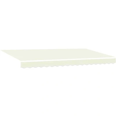 Image of vidaXL Awning Replacement Fabric for 4x2 m Frame Cream