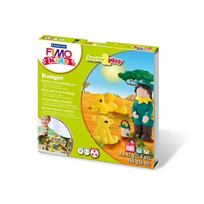 Image of STAEDTLER 8034 26 LZ Fimo Kids Ranger Form and Play Set