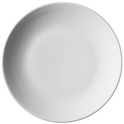 Image of Royal Genware Coupe Plates 30cm Pack of 6 12inch Dinner Plates, White Porcelain Commercial Quality Tableware by
