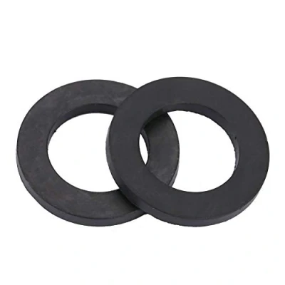 Image of Hilitand 12pcs Washer Ring Shower Rubber Flat Washers O Seals Gasket Faucet Water Pipe Replacement 1/2 inch, 3/4 1 inch (1inch)